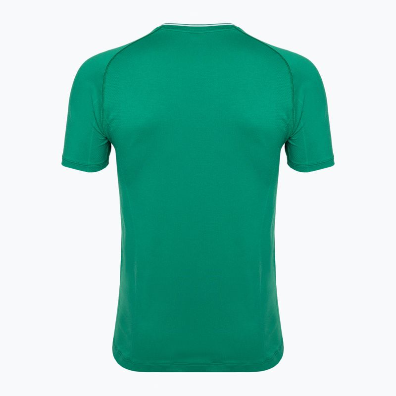 Men's Wilson Team Seamless Crew courtside green t-shirt 2