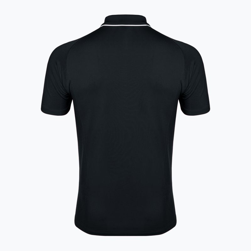 Men's Wilson Team Seamless Polo 2.0 shirt black 2