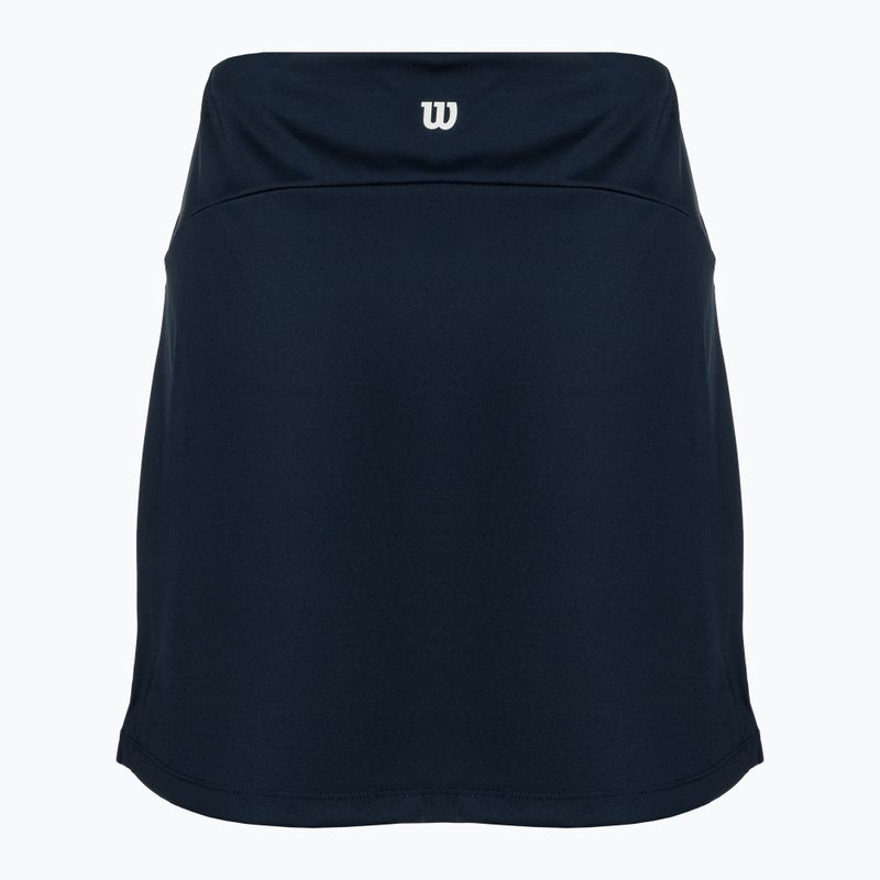 Women's Wilson Team Flat Front classic navy skirt 2