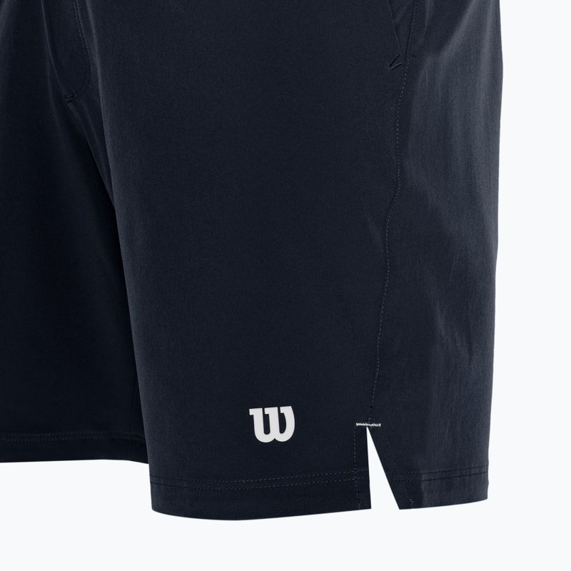 Men's tennis shorts Wilson Team 7" classic navy 3