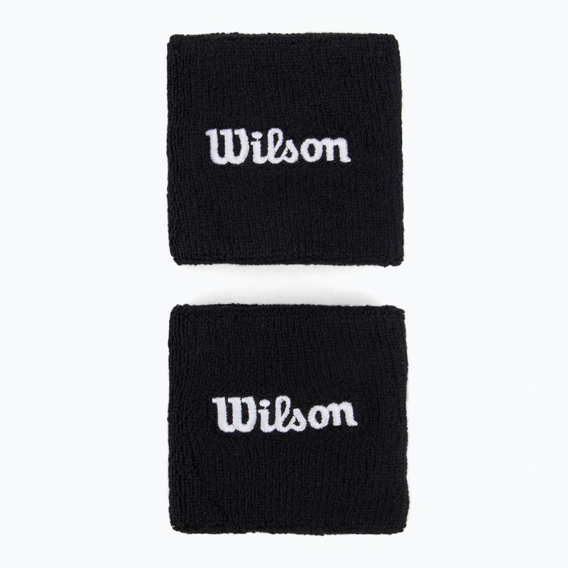 Wilson Wristband tennis wristbands 2 pcs black. 2