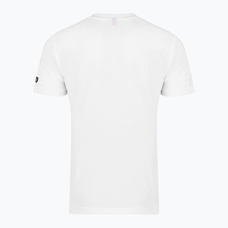 Women's tennis shirt Wilson Team Graphic W bright white 2