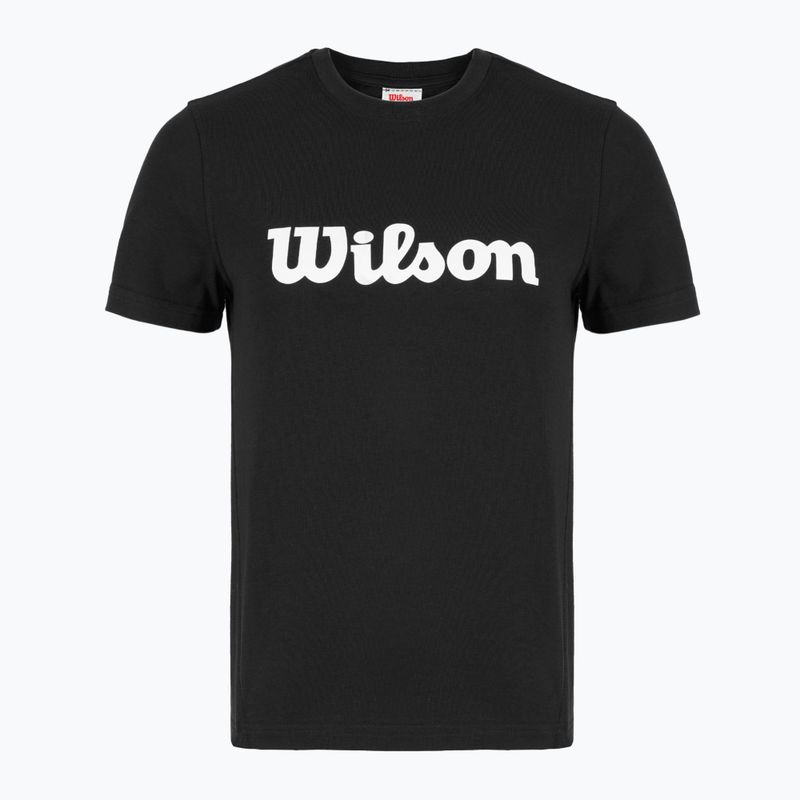 Women's tennis shirt Wilson Team Graphic Script W black script
