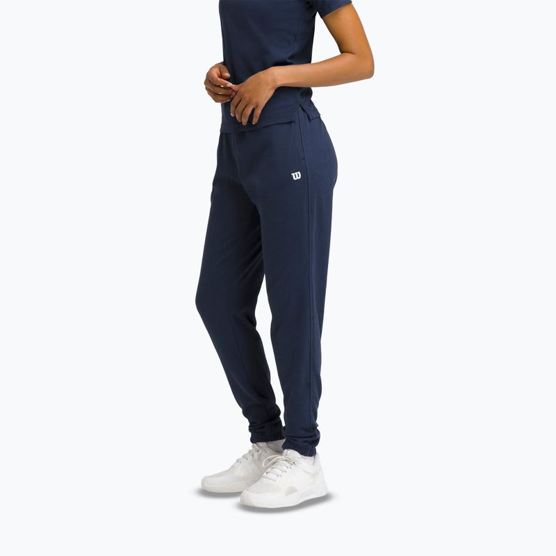 Women's tennis trousers Wilson Team Jogger medium classic navy 2