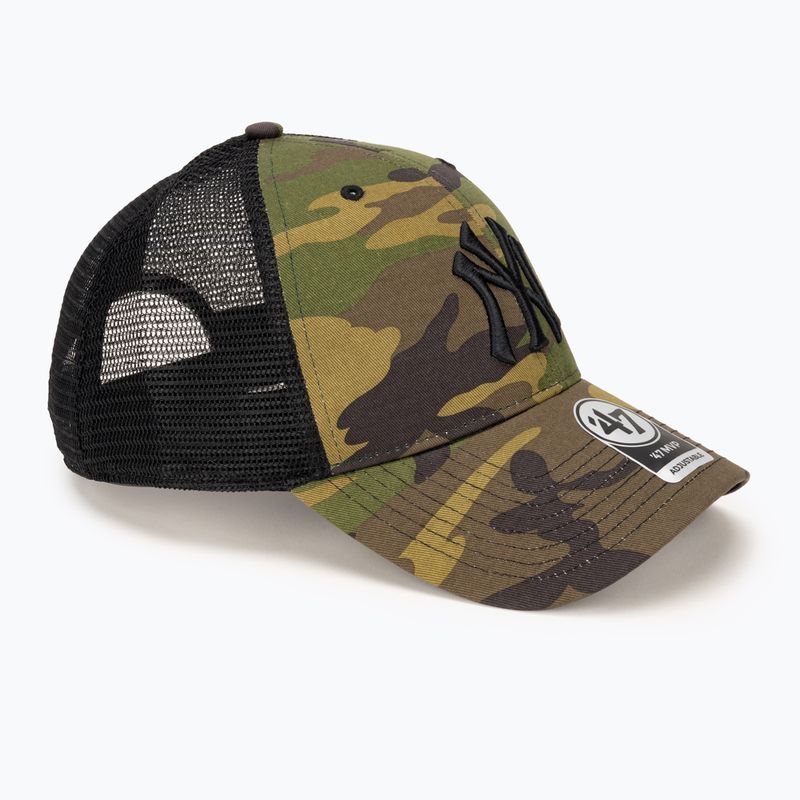 47 Brand MLB New York Yankees camo baseball cap Branson MVP camo
