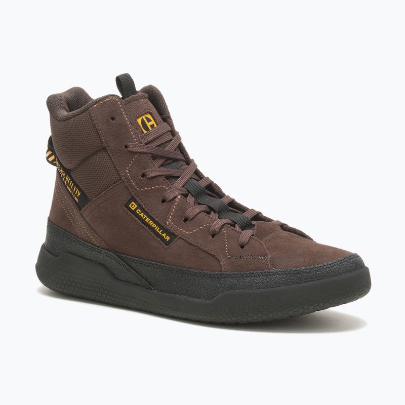 CATerpillar Hex Hi Utility brown shoes 7