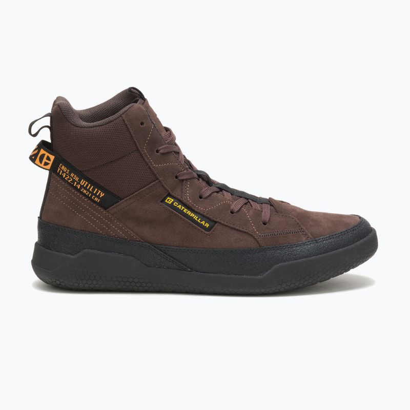 CATerpillar Hex Hi Utility brown shoes 8