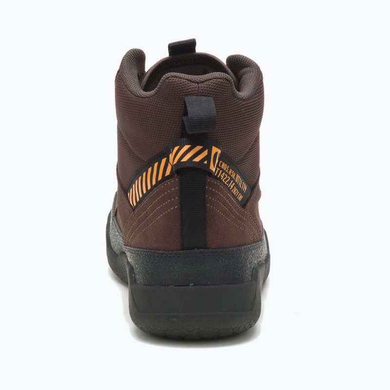 CATerpillar Hex Hi Utility brown shoes 10