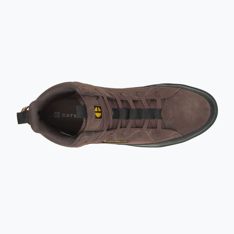 CATerpillar Hex Hi Utility brown shoes 11
