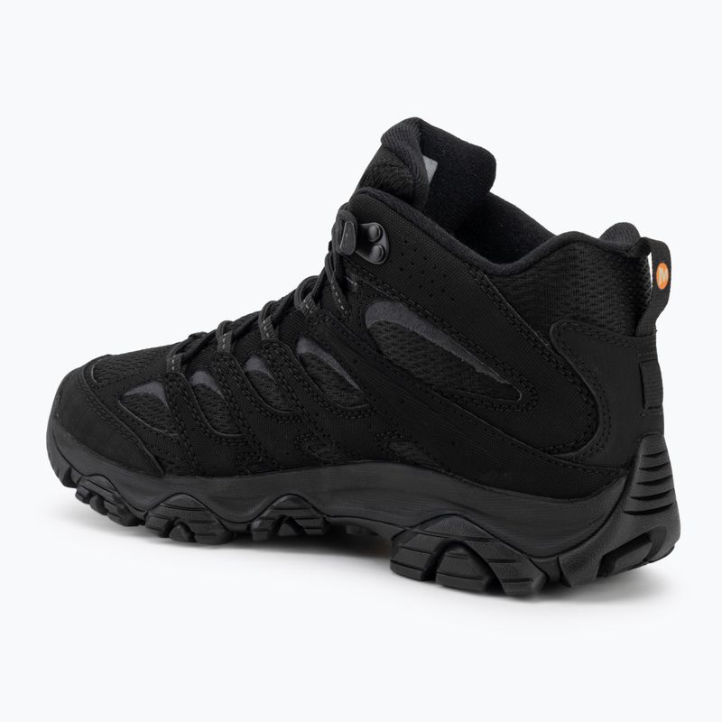 Men's trekking boots Merrell Moab 3 Synthetic Mid triple black 3