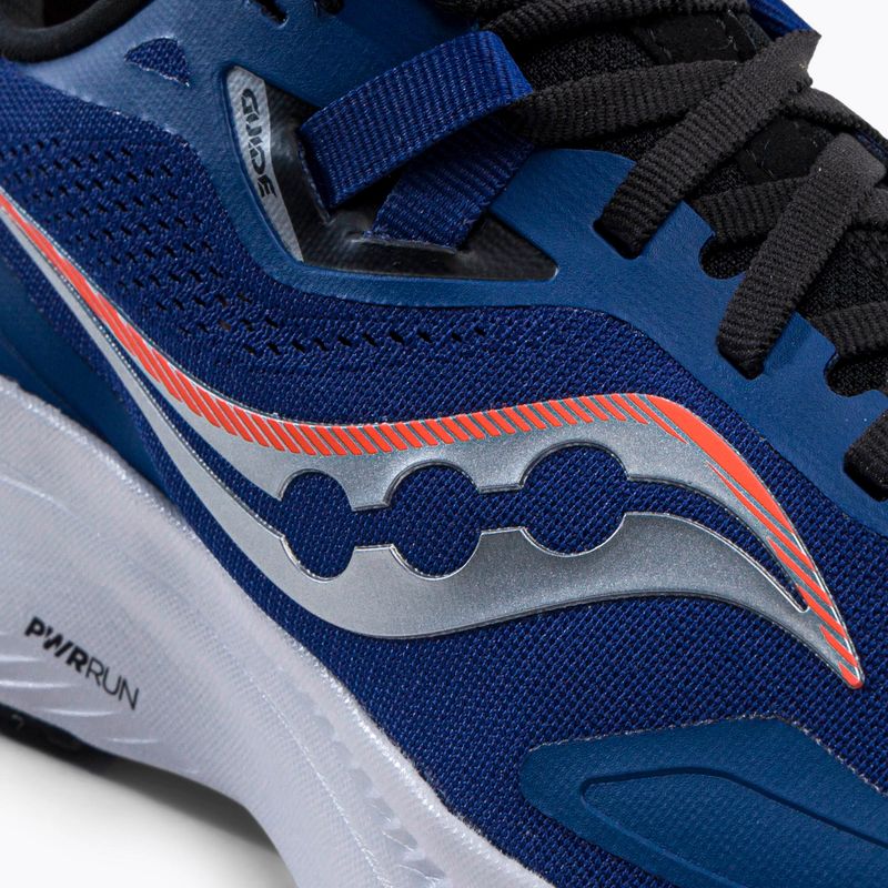 Saucony Guide 15 men's running shoes blue S20684 8