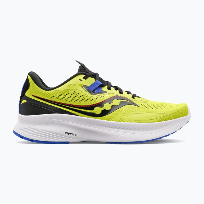 Men's Saucony Guide 15 acid/blue once running shoes 11