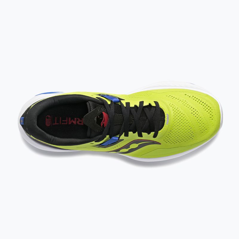 Men's Saucony Guide 15 acid/blue once running shoes 14