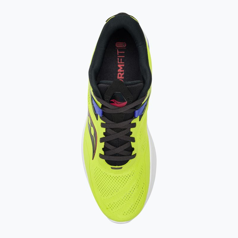 Men's Saucony Guide 15 acid/blue once running shoes 6