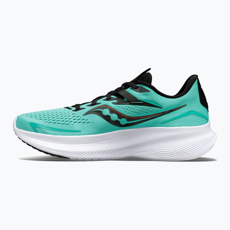 Men's running shoes Saucony Ride 15 cool mint/zest S20729-125 12