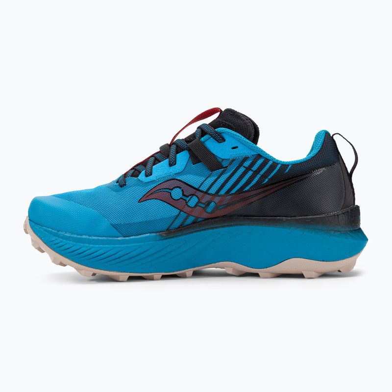 Men's Saucony Endorphin Edge ocean/black running shoes 10