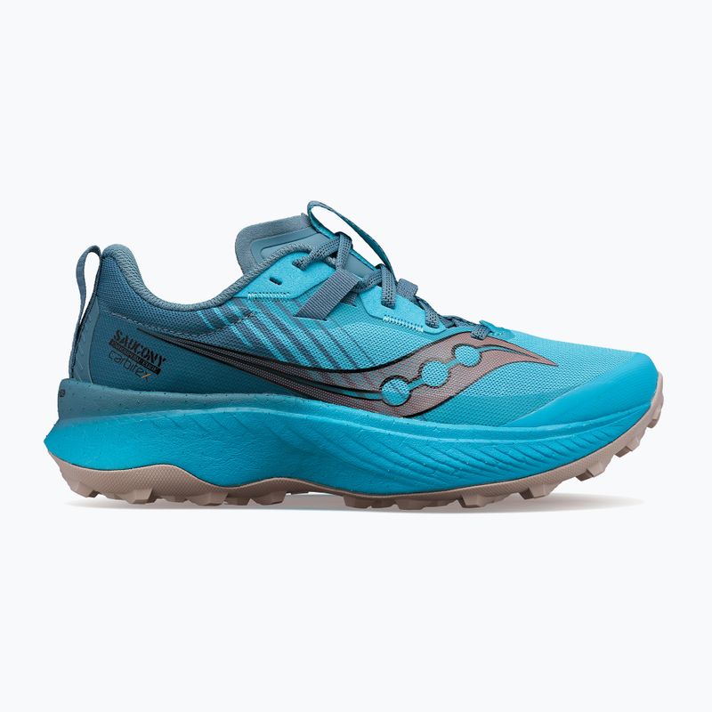 Men's Saucony Endorphin Edge ocean/black running shoes 12