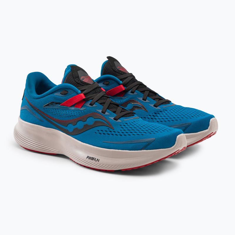 Men's running shoes Saucony Ride 15 blue S20729 5