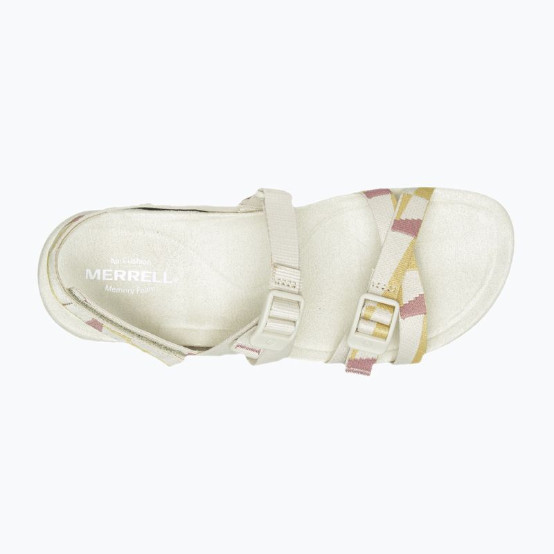 Women's Merrell District 3 Backstrap Web hiking sandals beige J005434 14