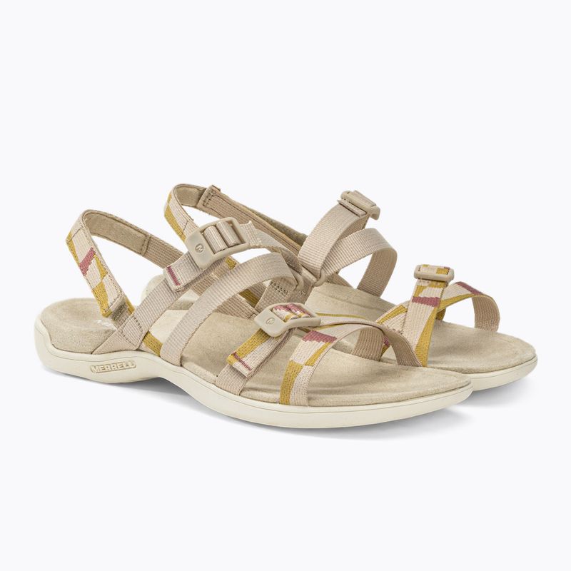 Women's Merrell District 3 Backstrap Web hiking sandals beige J005434 4