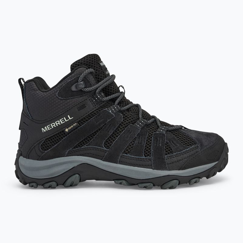 Men's hiking boots Merrell Alverstone 2 Mid GTX black/ black 2