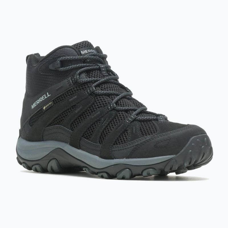 Men's hiking boots Merrell Alverstone 2 Mid GTX black/ black 8