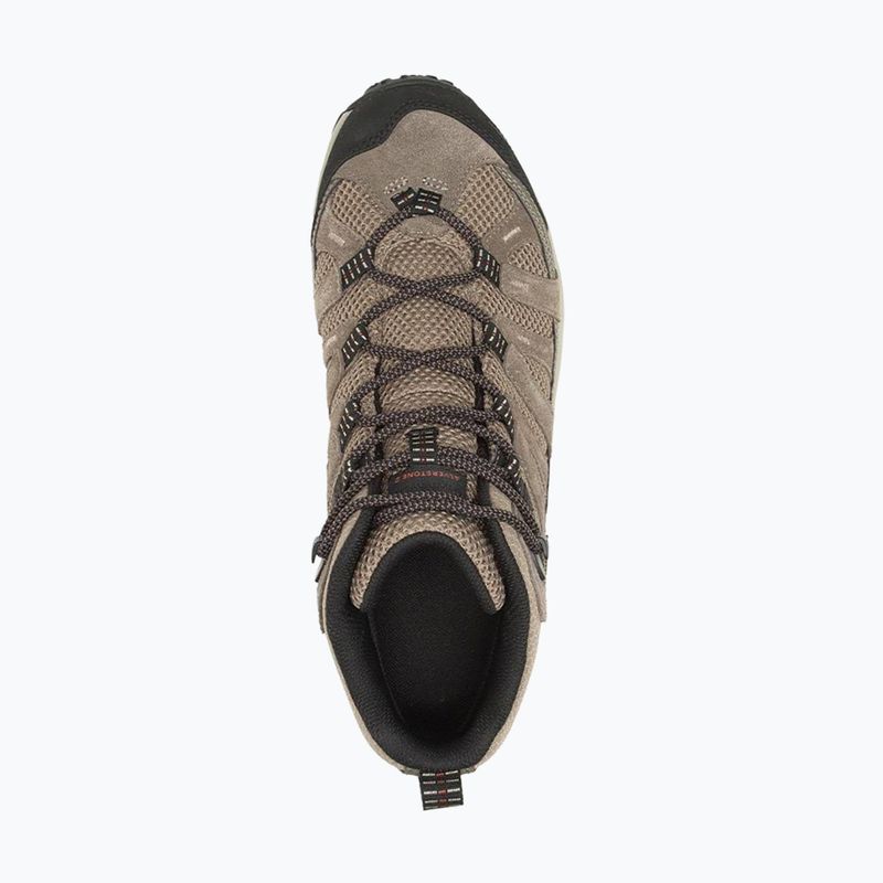 Men's trekking boots Merrell Alverstone 2 Mid WP boulder/brindle 10