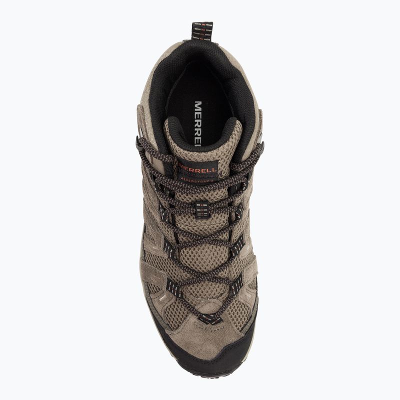 Men's trekking boots Merrell Alverstone 2 Mid WP boulder/brindle 6