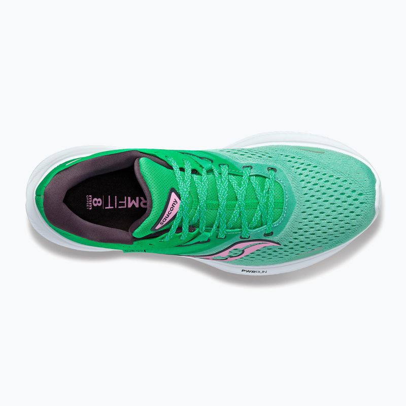 Women's running shoes Saucony Ride 16 green S10830-25 14