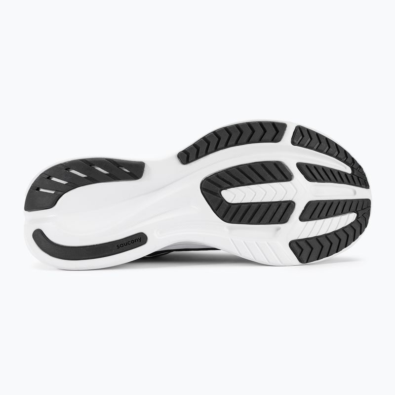 Men's running shoes Saucony Ride 16 black/white 5