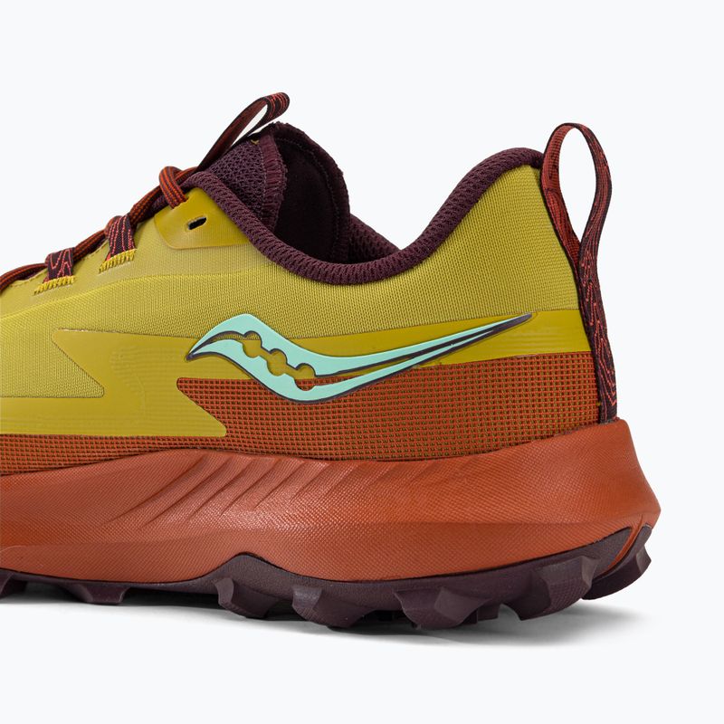 Men's running shoes Saucony Peregrine 13 yellow-orange S20838-35 11