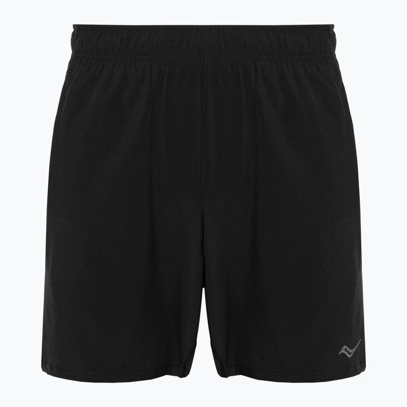 Men's Saucony Outpace 5" running shorts black