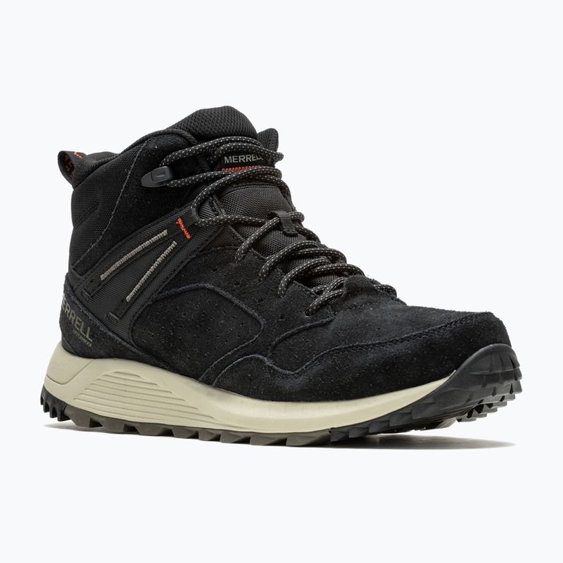 Men's hiking boots Merrell Wildwood Mid Ltr Wp black 8