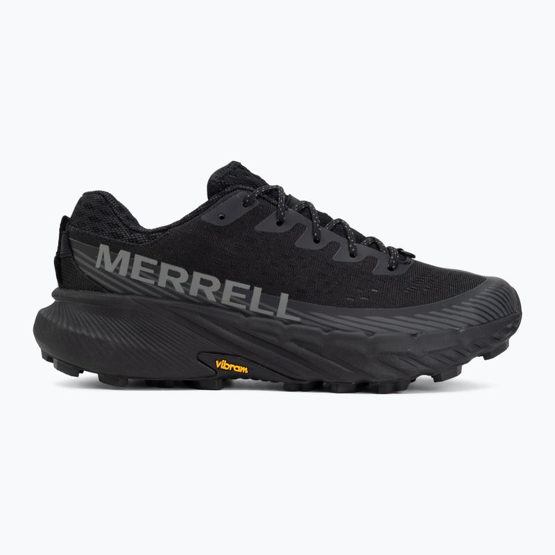 Women's running shoes Merrell Agility Peak 5 black/black 2