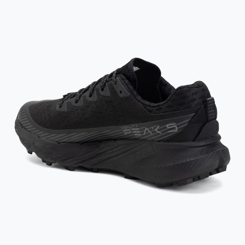 Men's running shoes Merrell Agility Peak 5 black/black 3
