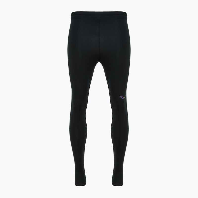 Men's running leggings Saucony Fortify black