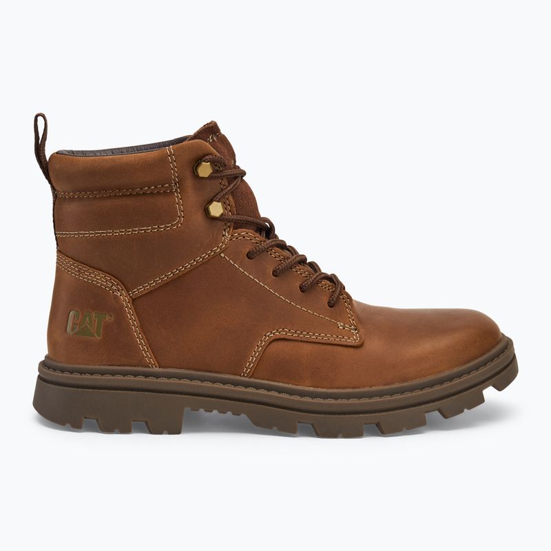 Men's CATerpillar Practitioner Mid dark beige boots 2