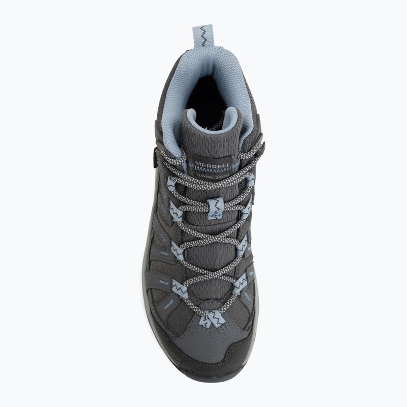 Women's hiking boots Merrell Claypool 2 Sport Mid Gtx rock 5