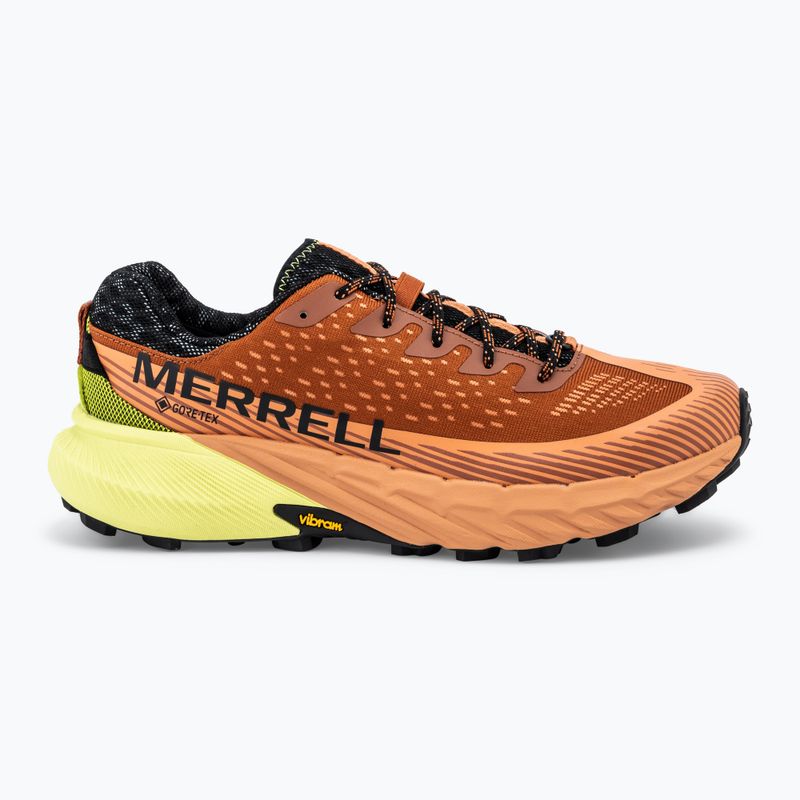 Merrell Agility Peak 5 Gtx men's running shoes clay / melon 2