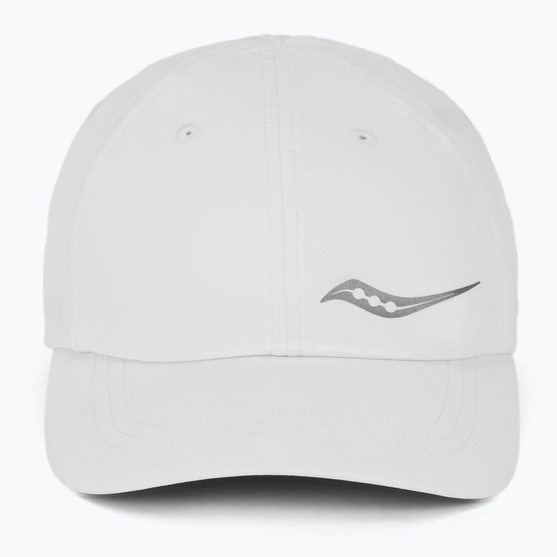 Saucony Outpace white baseball cap 2