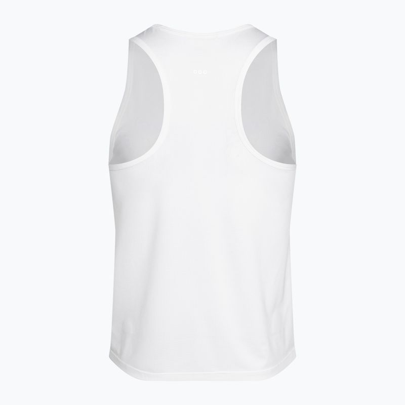 Men's running tank top Saucony Stopwatch Singlet white 2
