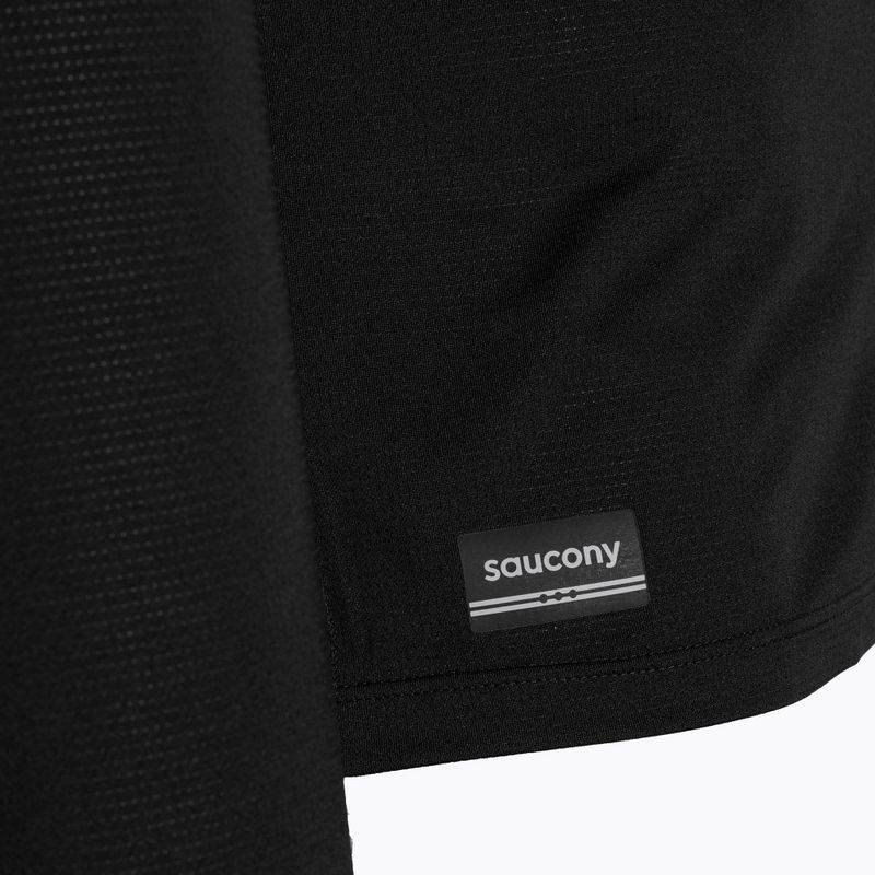 Men's running longsleeve Saucony Stopwatch black 3