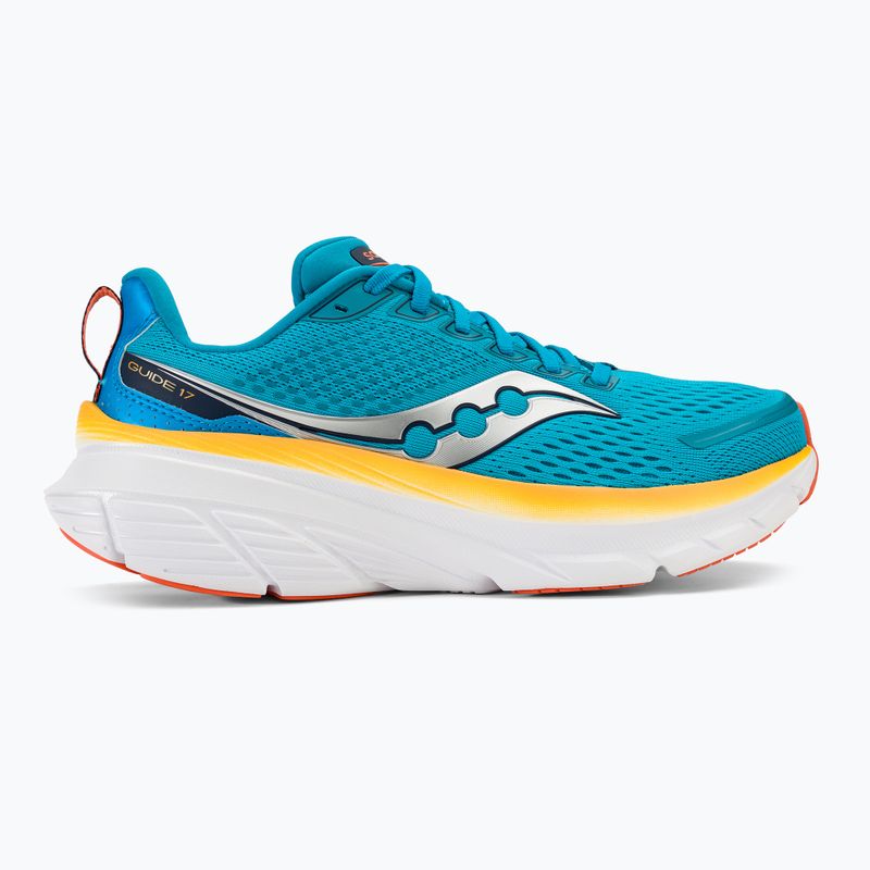 Men's Saucony Guide 17 viziblue/peel running shoes 2