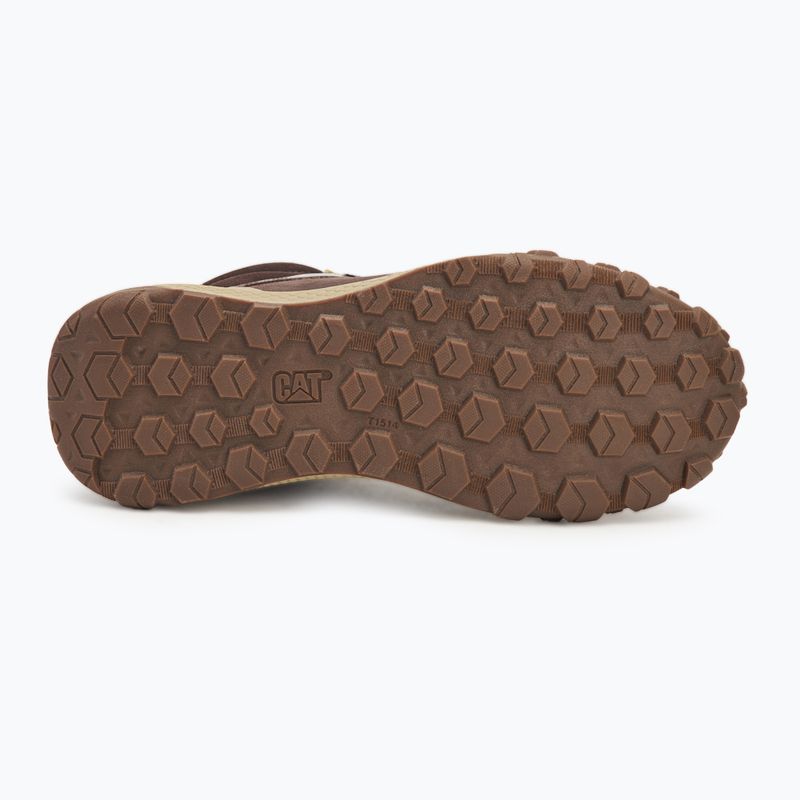 CATerpillar men's shoes Hex Ready Mid coffe bean 4