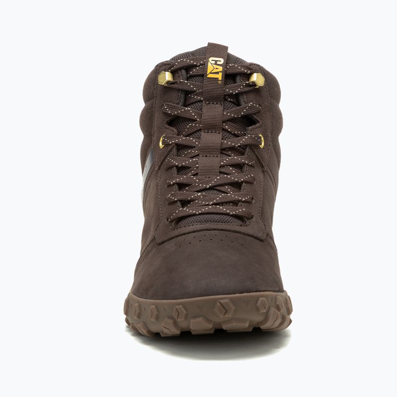 CATerpillar men's shoes Hex Ready Mid coffe bean 11