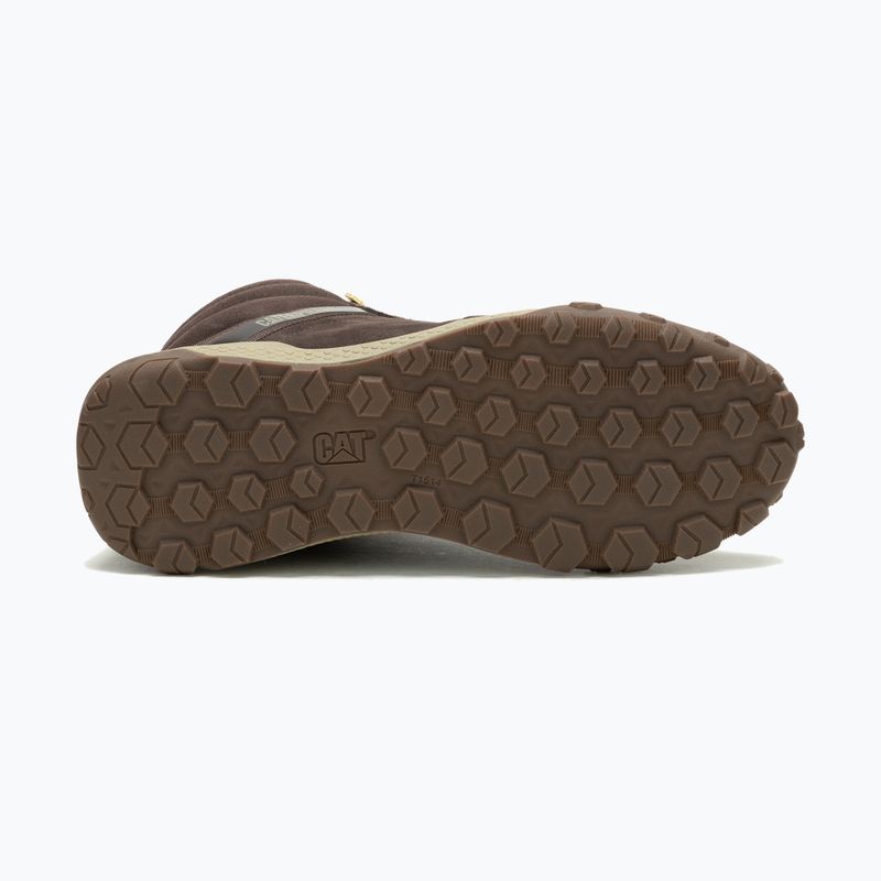 CATerpillar men's shoes Hex Ready Mid coffe bean 13