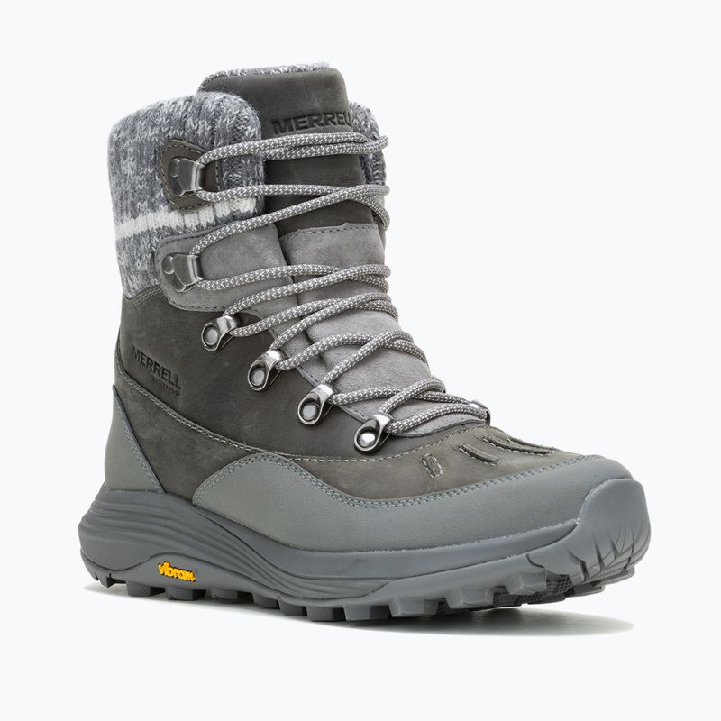 Merrell Siren 4 Thermo Mid Zip WP women's snow boots charcoal 8