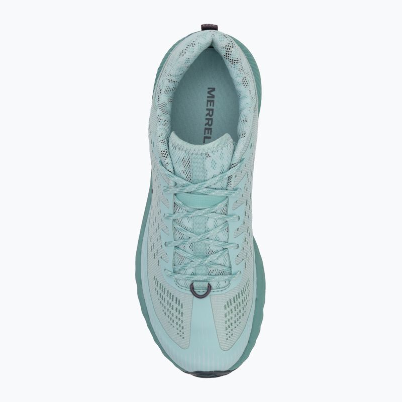 Merrell Agility Peak 5 frost blue women's running shoes 5