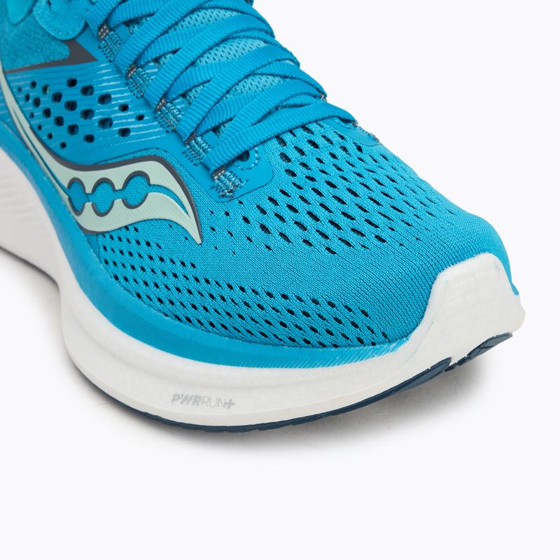 Women's running shoes Saucony Ride 17 viziblue/mirage 7