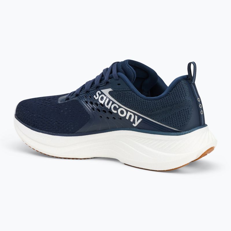 Men's running shoes Saucony Ride 17 navy/ gum 3